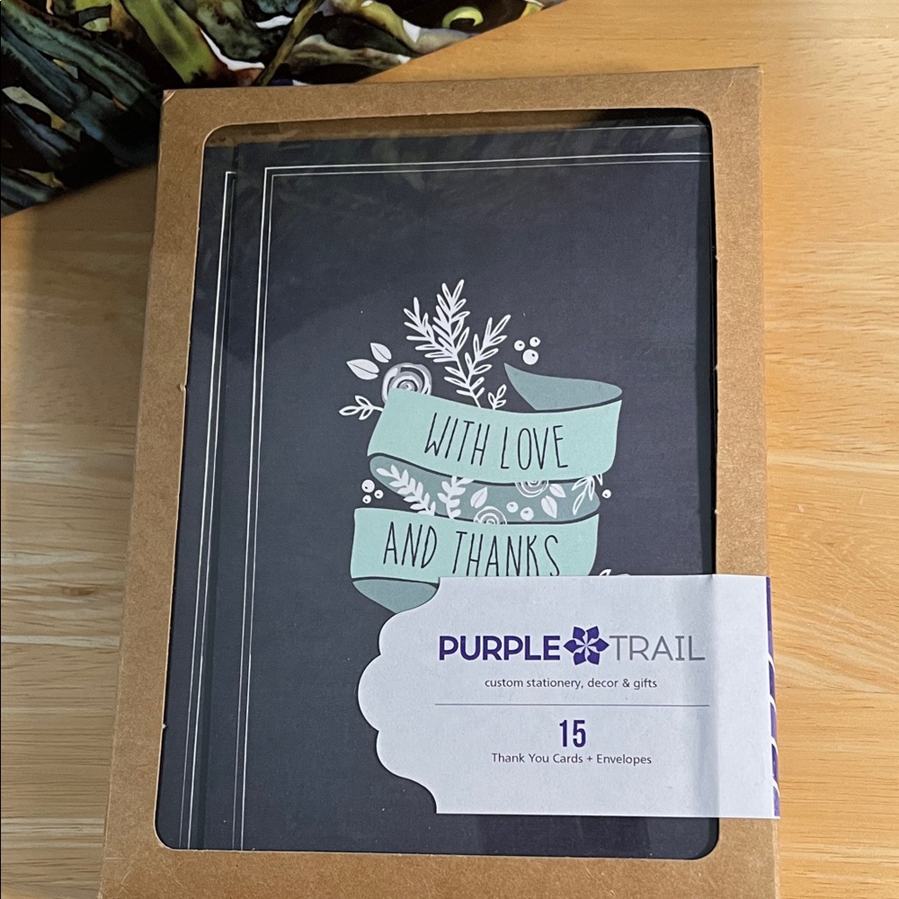 Thank You Cards with Envelopes - “With Love and Thanks”